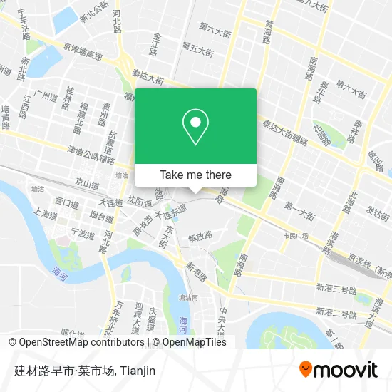 建材路早市·菜市场 map