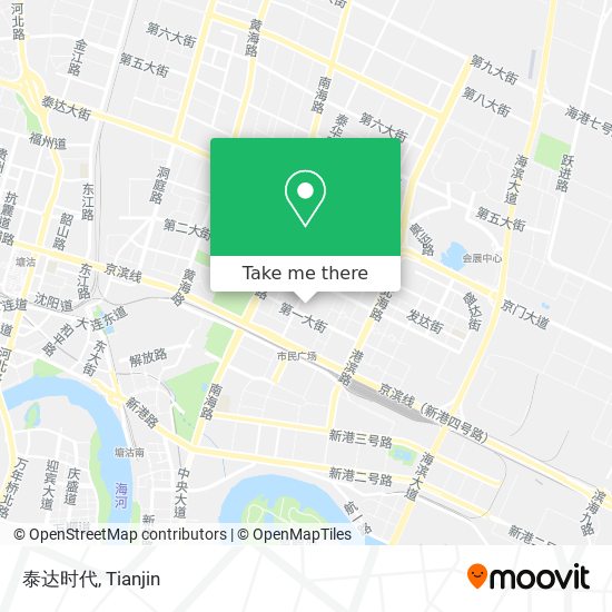 泰达时代 map