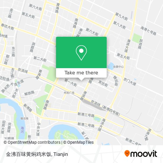 金沸百味黄焖鸡米饭 map