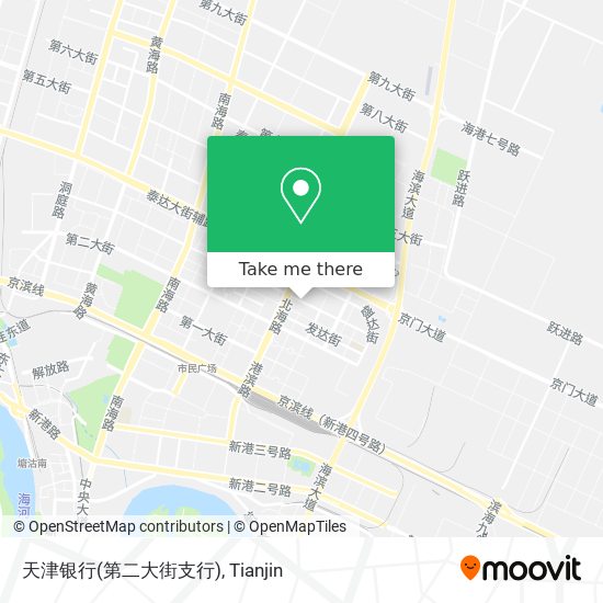 天津银行(第二大街支行) map