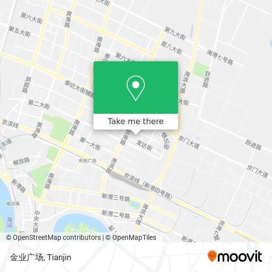 金业广场 map