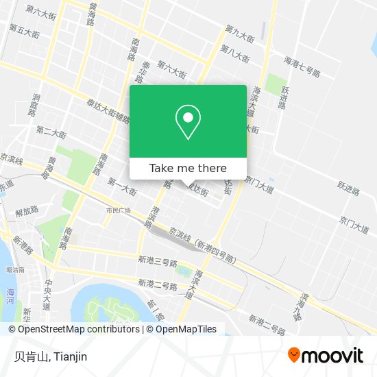 贝肯山 map