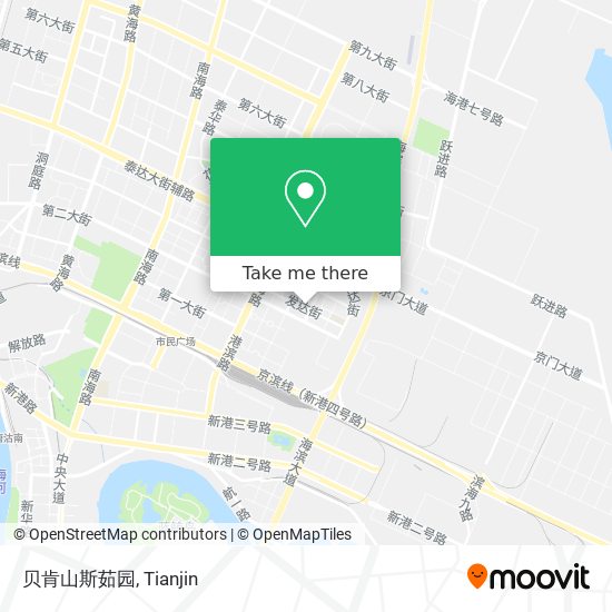 贝肯山斯茹园 map