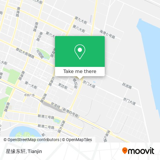 星缘东轩 map