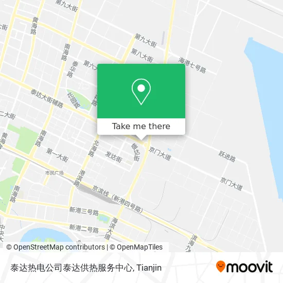 泰达热电公司泰达供热服务中心 map