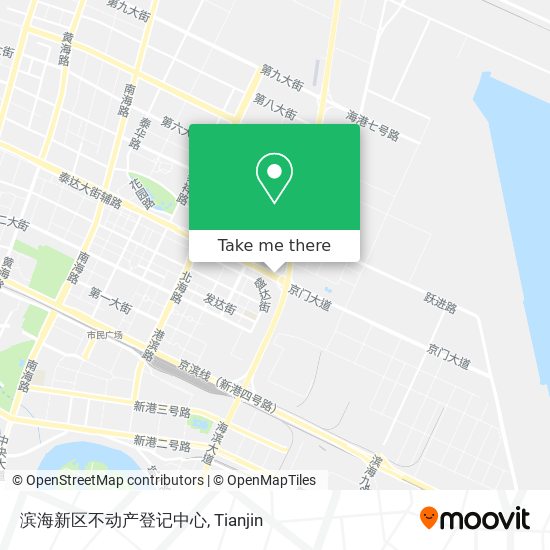 滨海新区不动产登记中心 map