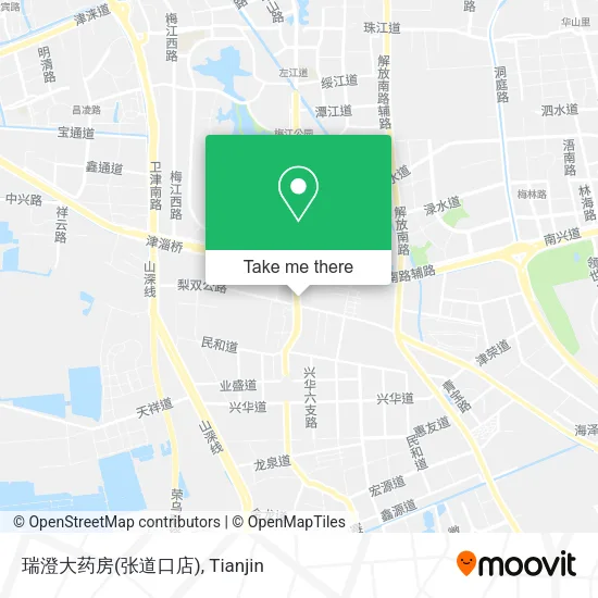 瑞澄大药房(张道口店) map