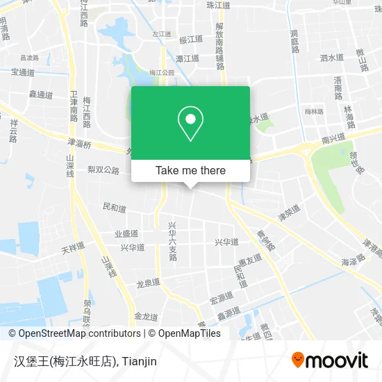 汉堡王(梅江永旺店) map