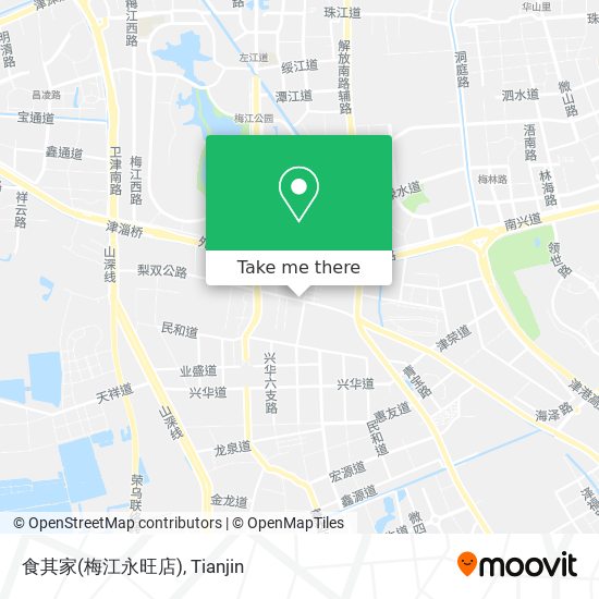 食其家(梅江永旺店) map