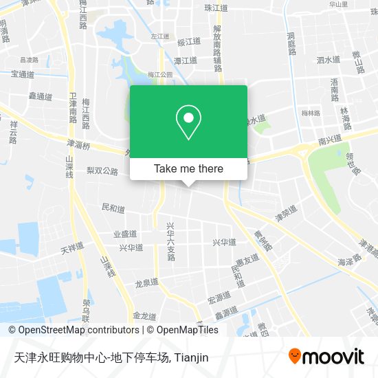 天津永旺购物中心-地下停车场 map