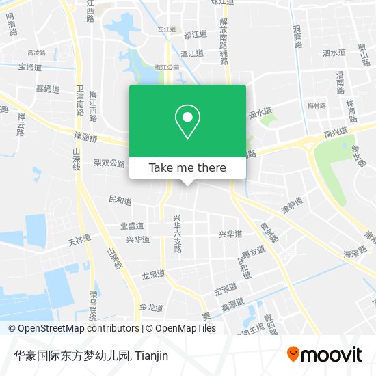 华豪国际东方梦幼儿园 map