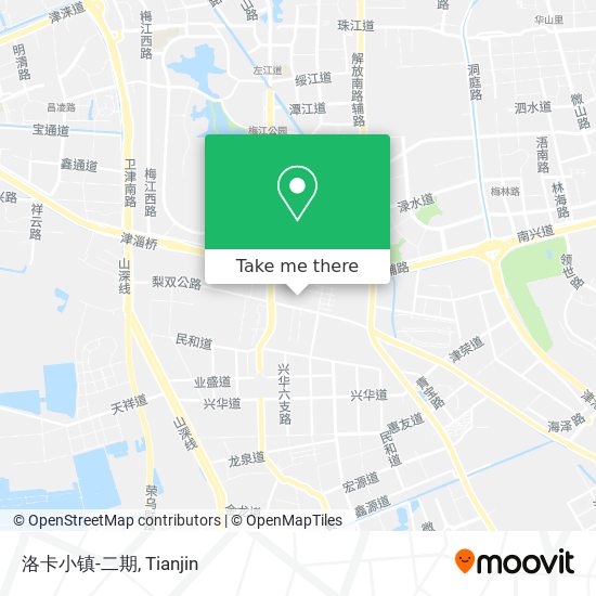洛卡小镇-二期 map