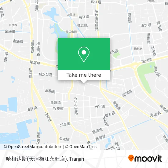 哈根达斯(天津梅江永旺店) map