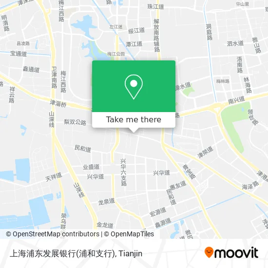 上海浦东发展银行(浦和支行) map