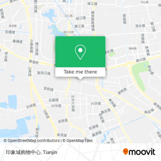 印象城购物中心 map