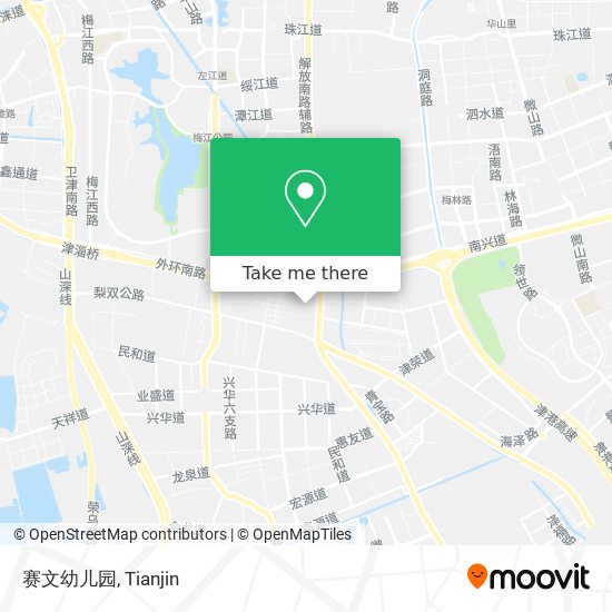 赛文幼儿园 map