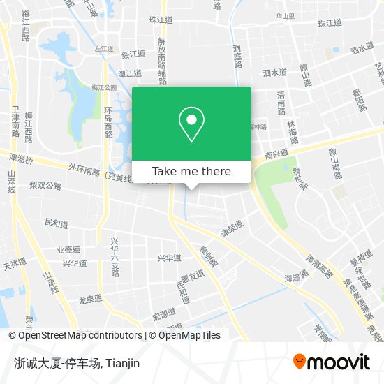 浙诚大厦-停车场 map