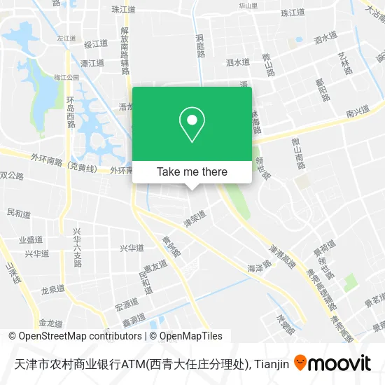 天津市农村商业银行ATM(西青大任庄分理处) map