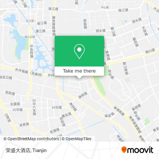 荣盛大酒店 map