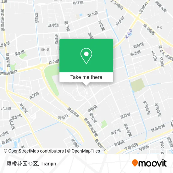 康桥花园-D区 map