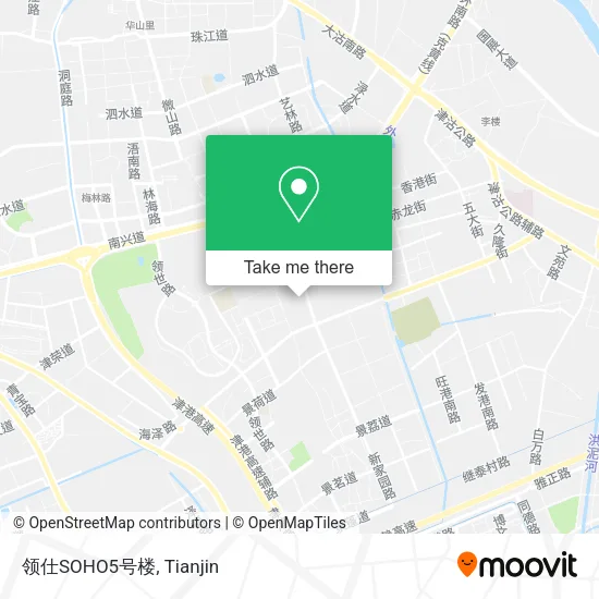 领仕SOHO5号楼 map