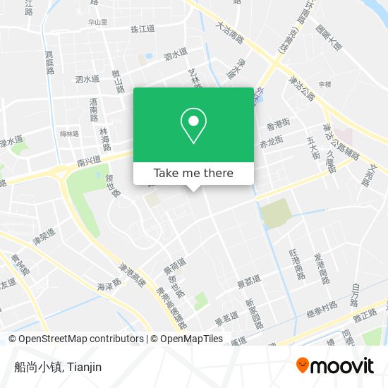 船尚小镇 map