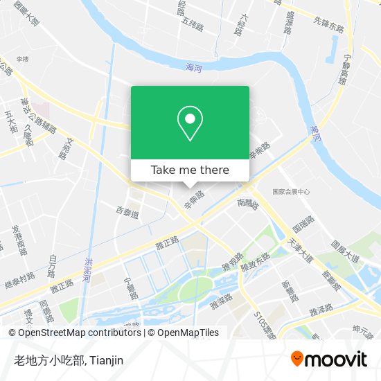老地方小吃部 map