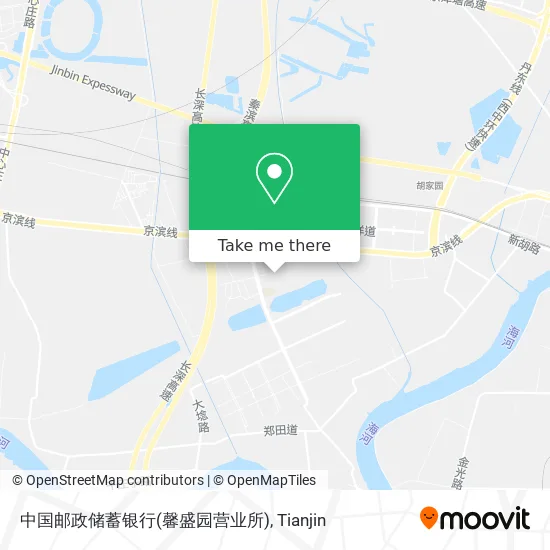 中国邮政储蓄银行(馨盛园营业所) map