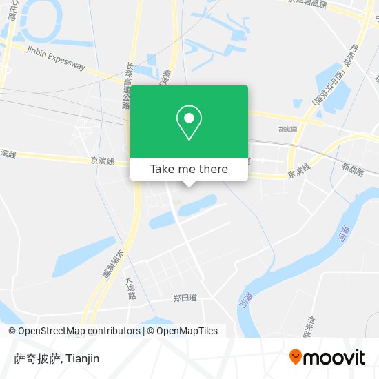 萨奇披萨 map