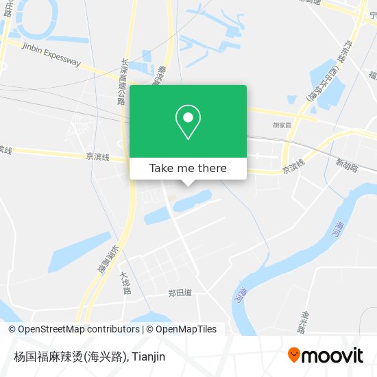 杨国福麻辣烫(海兴路) map