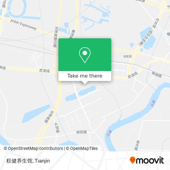 权健养生馆 map