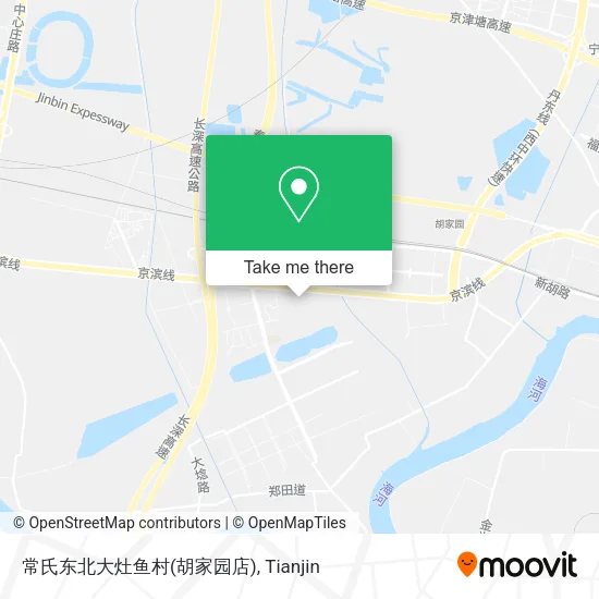 常氏东北大灶鱼村(胡家园店) map