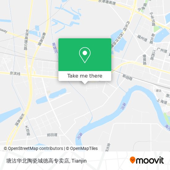 塘沽华北陶瓷城德高专卖店 map