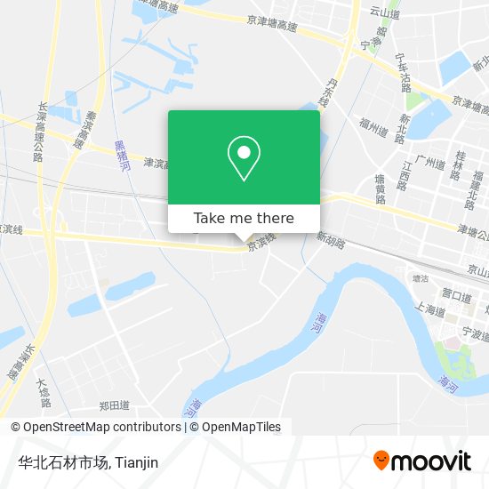 华北石材市场 map