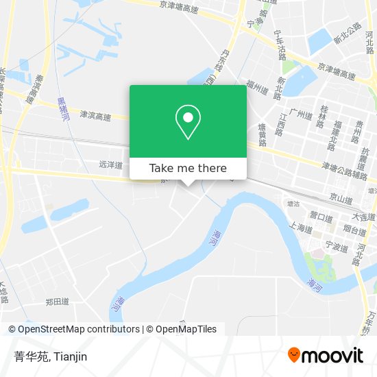 菁华苑 map