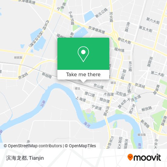滨海龙都 map