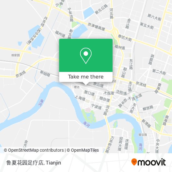 鲁夏花园足疗店 map