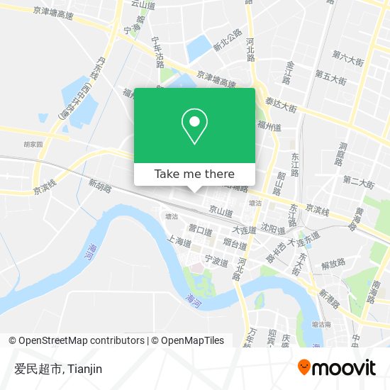 爱民超市 map