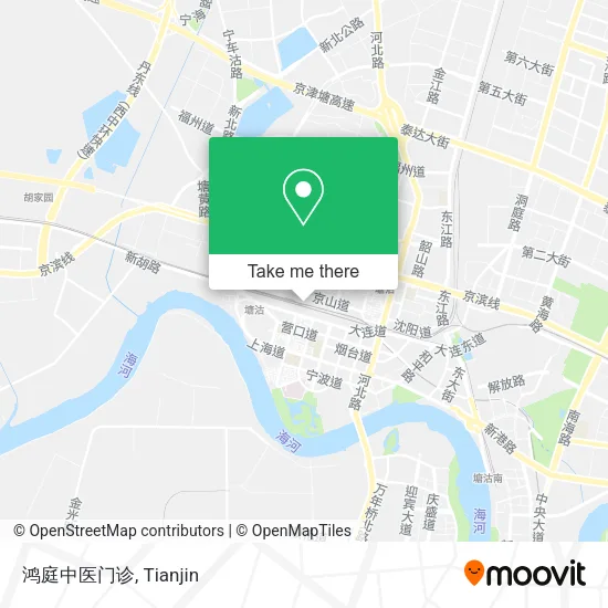 鸿庭中医门诊 map