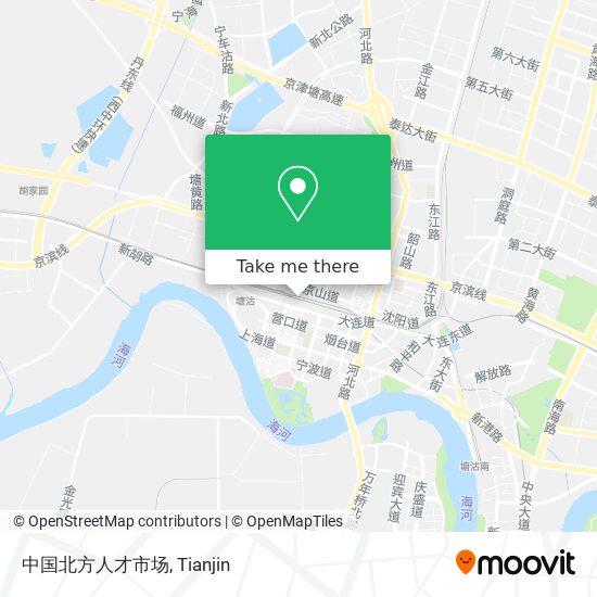 中国北方人才市场 map
