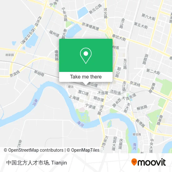 中国北方人才市场 map