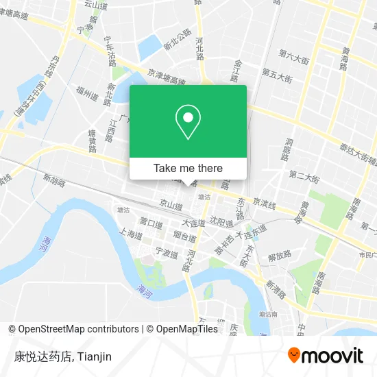 康悦达药店 map