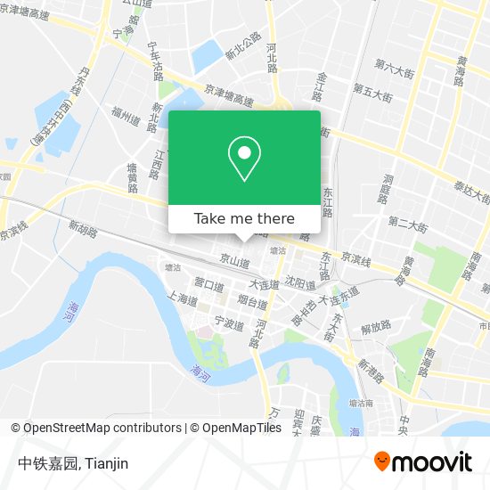 中铁嘉园 map