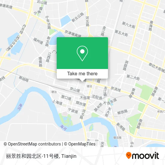 丽景胜和园北区-11号楼 map