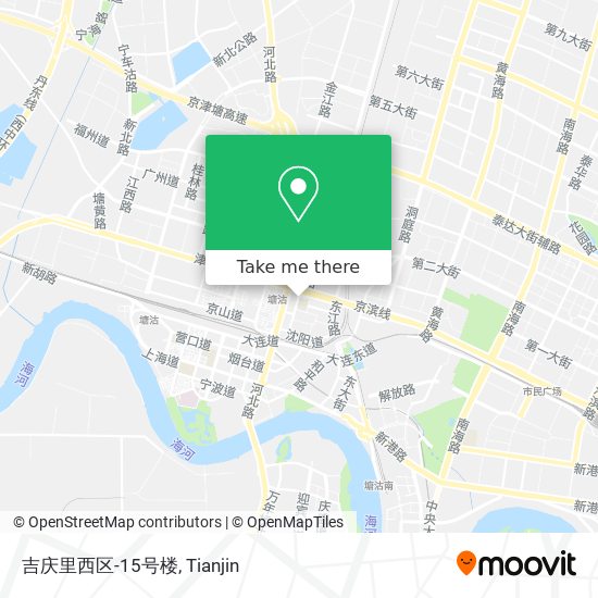 吉庆里西区-15号楼 map