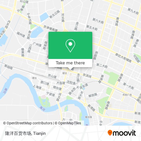 隆洋百货市场 map