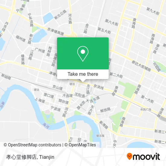 孝心堂修脚店 map