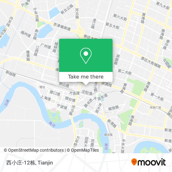 西小庄-12栋 map