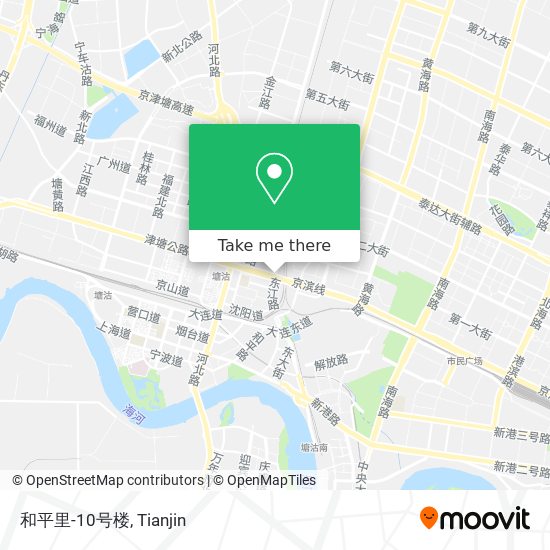 和平里-10号楼 map
