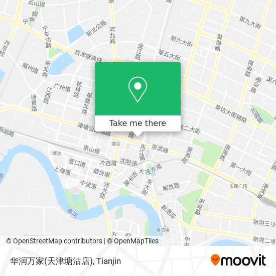 华润万家(天津塘沽店) map